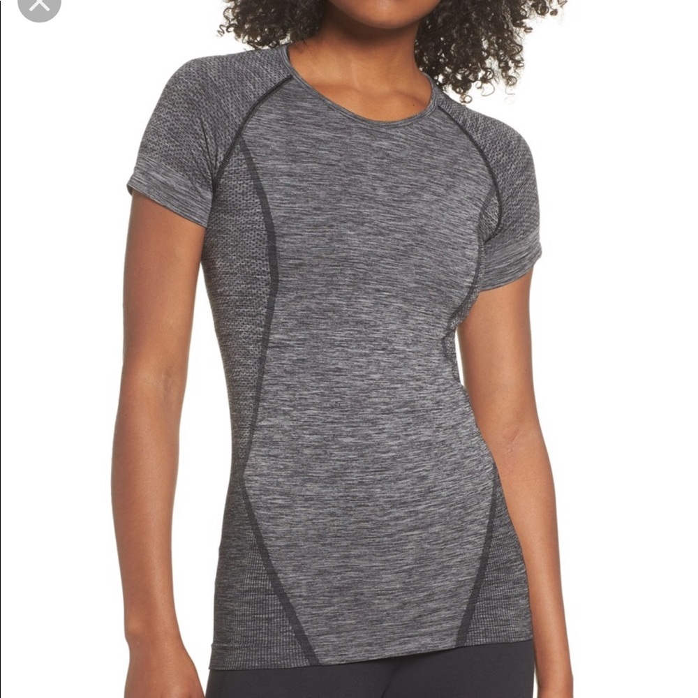 Light Blue Zella ‘Standout’ Seamless Training Tee